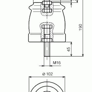 ИО-10-7.5 (болт М16/болт М16) У3